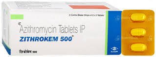 Zithrokem Azithromycin 500 mg tablet
